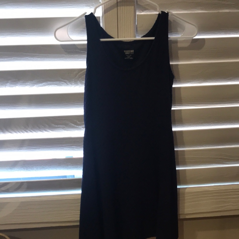 navy blue dress